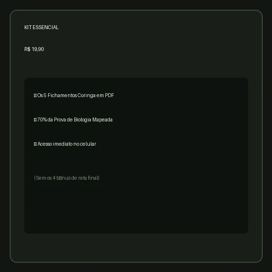 Kit Essencial